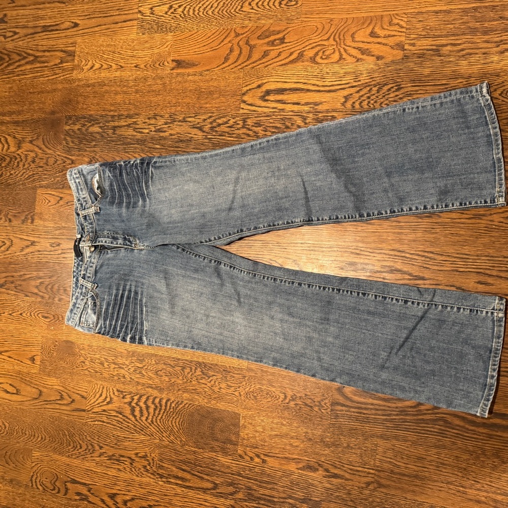 Seven7 jeans, studio wide leg 32-33 inseam, size 10